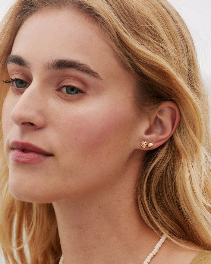 Bryan Anthonys Breathe Stud Earrings On Model