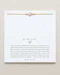 Bryan Anthonys By My Side Pearl Gold Bracelet On Card