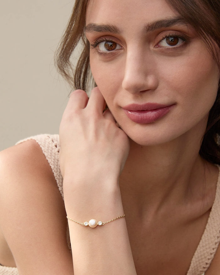 Bryan Anthonys By My Side Pearl Bracelet On Model