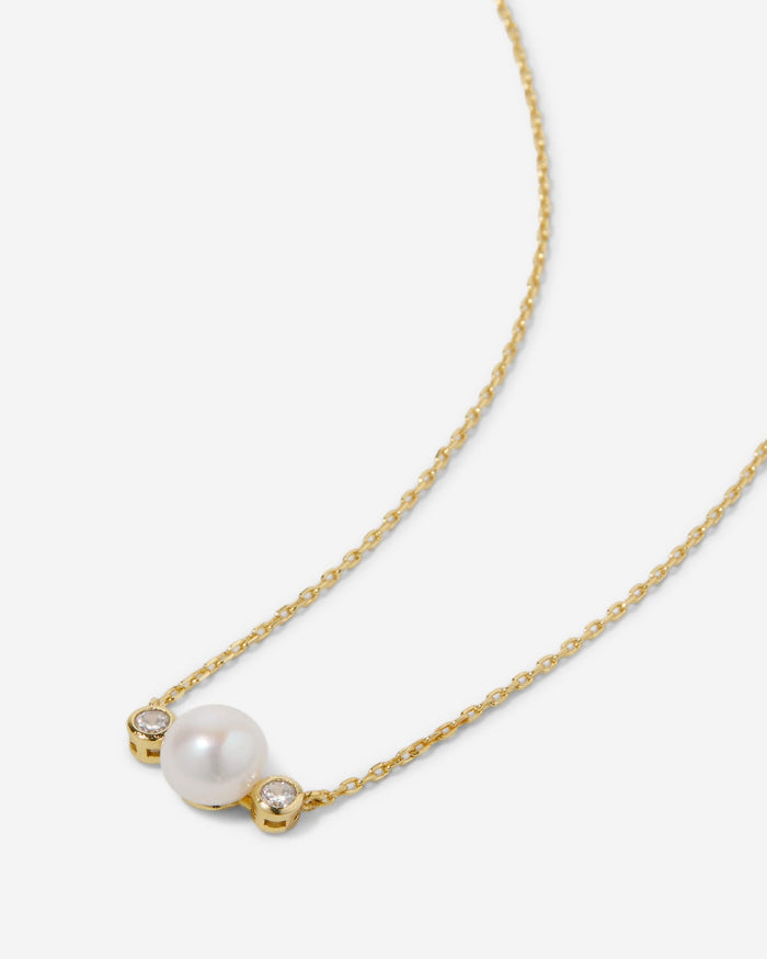 Bryan Anthonys By My Side Pearl Gold Necklace