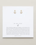 Bryan Anthonys By My Side Pearl Gold Studs On Card
