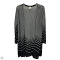 Cardigan By Chicos In Striped Pattern, Size: Xl