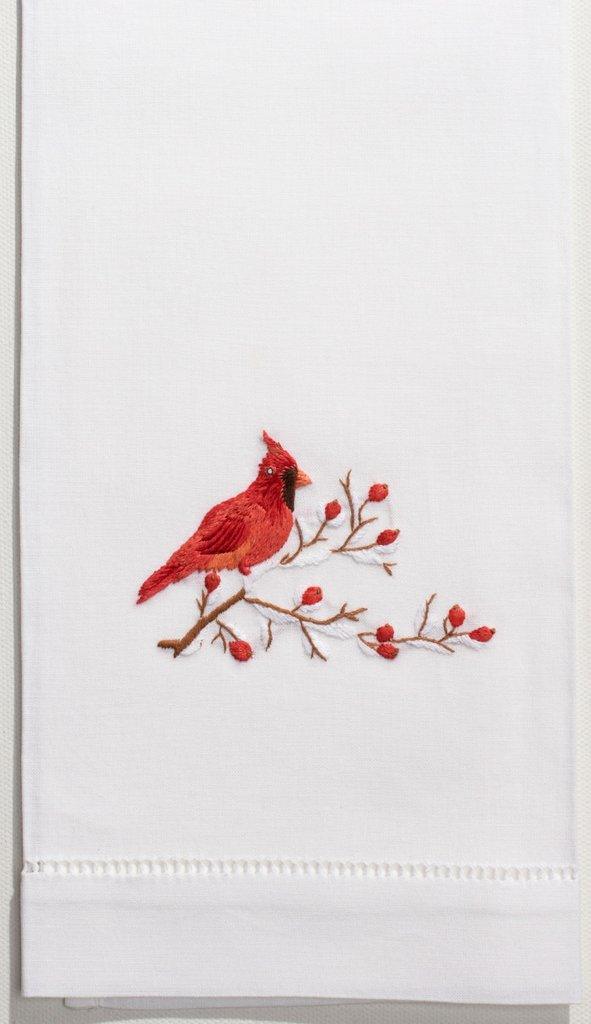 Set of 2 Cardinal Design Hand Towels - Hand Towels -  The Well Appointed House