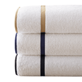 Carlisle Inset Bath Towels - Bath Towels - The Well Appointed House