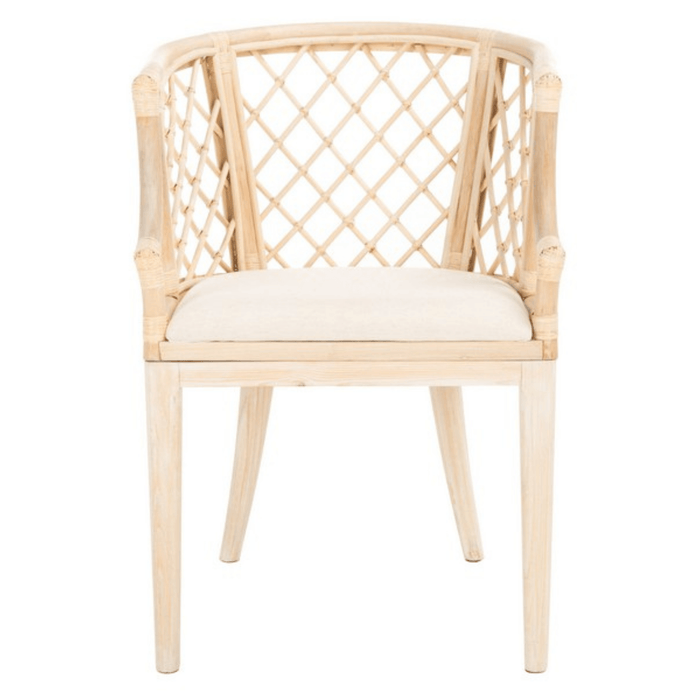 Carlotta Rattan Arm Chair - Accent Chairs - The Well Appointed House