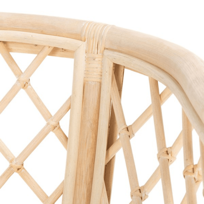 Carlotta Rattan Arm Chair - Accent Chairs - The Well Appointed House
