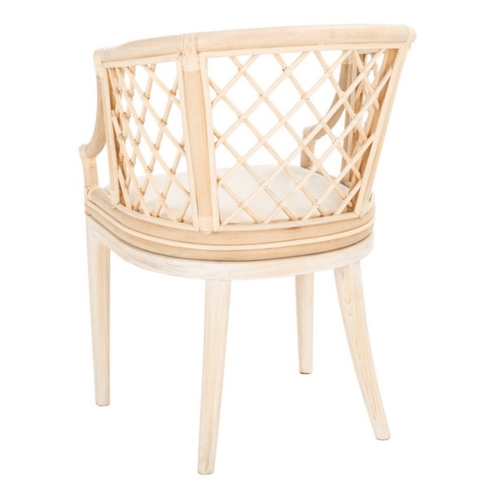 Carlotta Rattan Arm Chair - Accent Chairs - The Well Appointed House