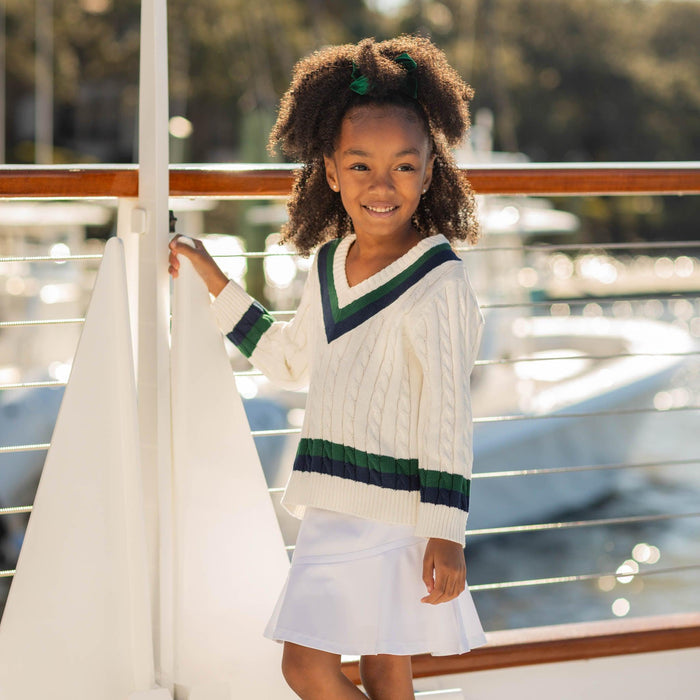 Center Court Sweater - The Well Appointed House