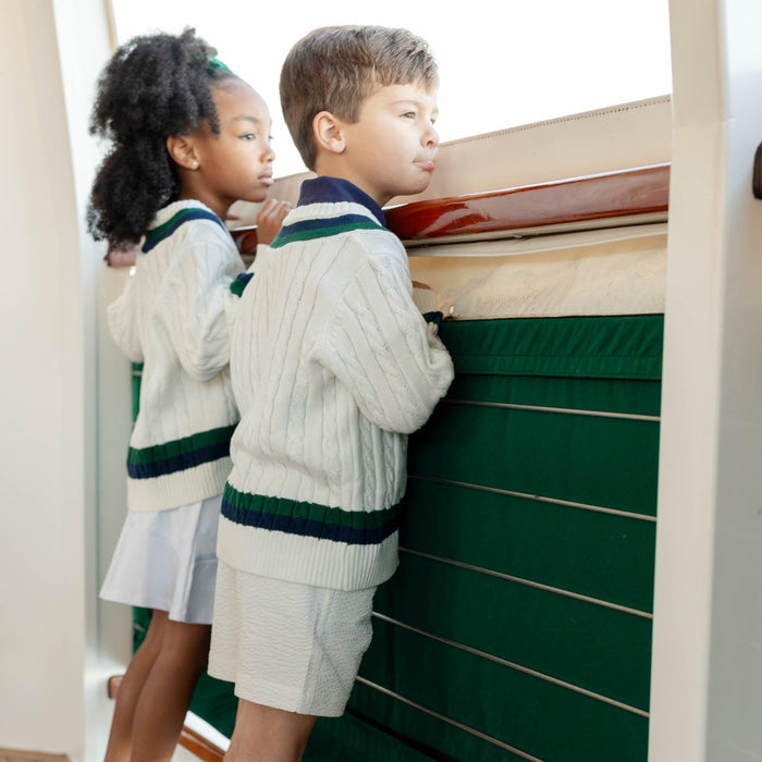 Center Court Sweater - The Well Appointed House