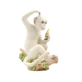 Left Ceramic Monkey - The Well Appointed House
