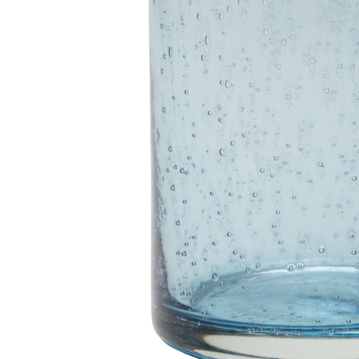 Charcoal Blue Hand Blown Glasses - Drinkware - The Well Appointed House