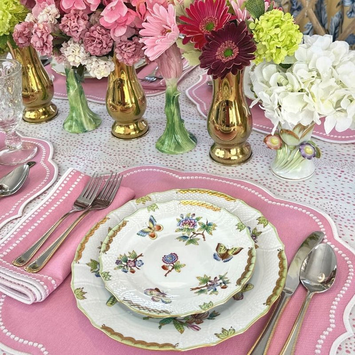Charlotte Placemat in Pink - Well Appointed House