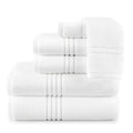 Chelsea Plush Cotton Bath Towel Collection in White - Bath Towels - The Well Appointed House