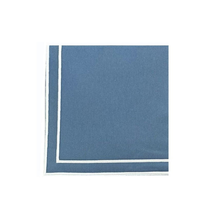 Chloe Napkin in Autumn Blue, Set of 4 - The Well Appointed House