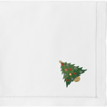 Christmas Tree Design Dinner Napkin Set of 4 - Dinner Napkins -  The Well Appointed House