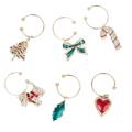 Christmas Wine Charms - The Well Appointed House
