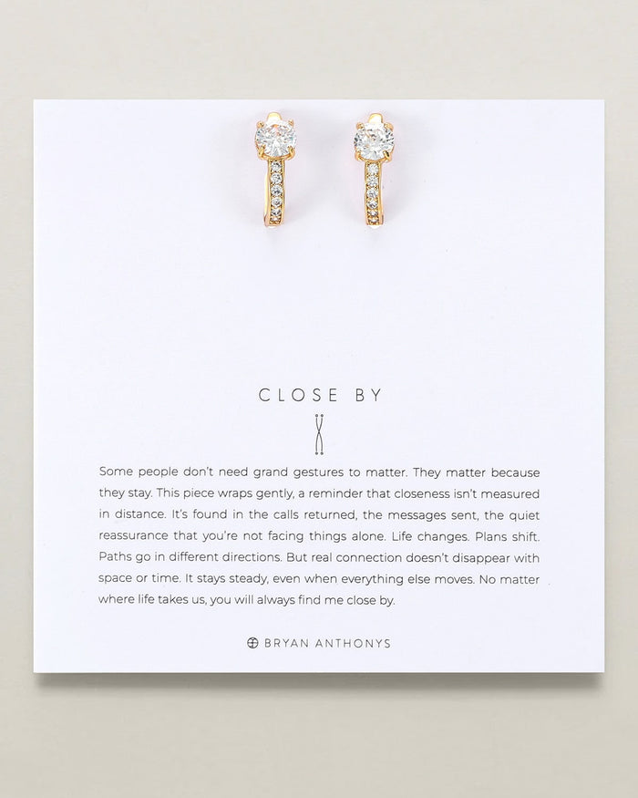 Bryan Anthonys Close By Huggie Earrings