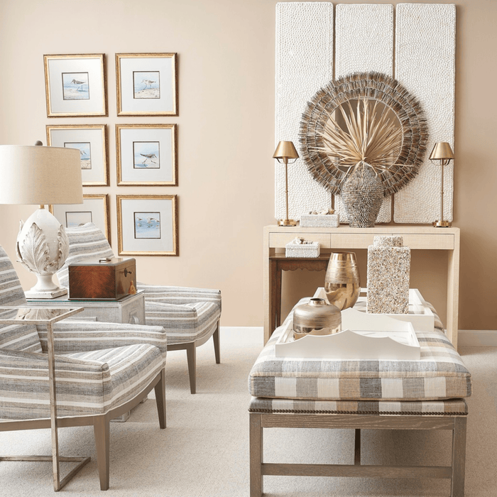 Coastal White Shell Set of Two Decorative Boxes - Decorative Boxes - The Well Appointed House