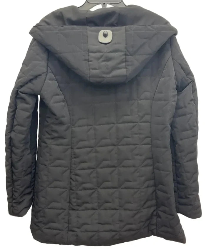 Coat Puffer & Quilted By Laundry In Black, Size: L