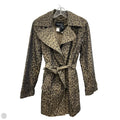Coat Raincoat By London Fog In Brown & Green, Size: S