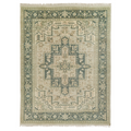 Concord Green Hand Knotted Wool Area Rug - The Well Appointed House