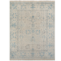 Concord Lowell Ivory Hand Knotted Wool Area Rug - The Well Appointed House