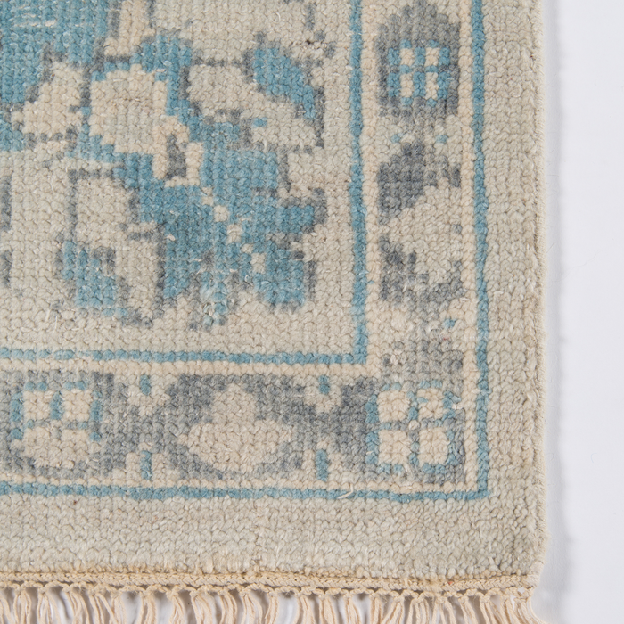 Concord Lowell Ivory Hand Knotted Wool Area Rug - The Well Appointed House