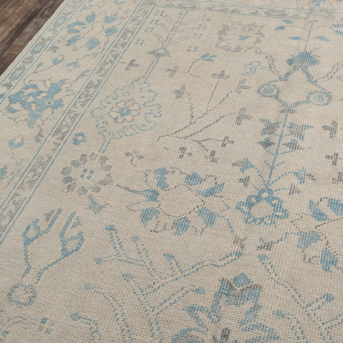 Concord Lowell Ivory Hand Knotted Wool Area Rug - The Well Appointed House