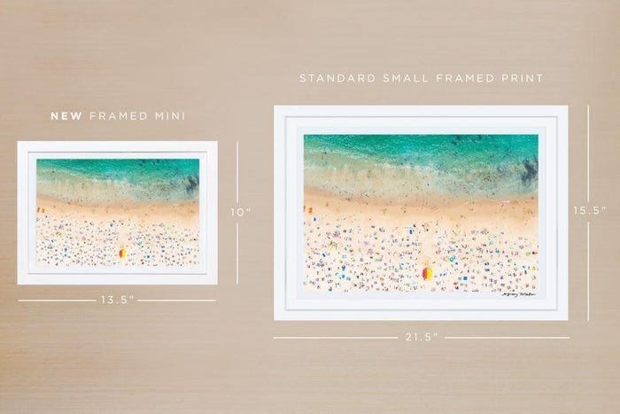 Coogee Beach Mini Framed Print by Gray Malin - Photography - The Well Appointed House