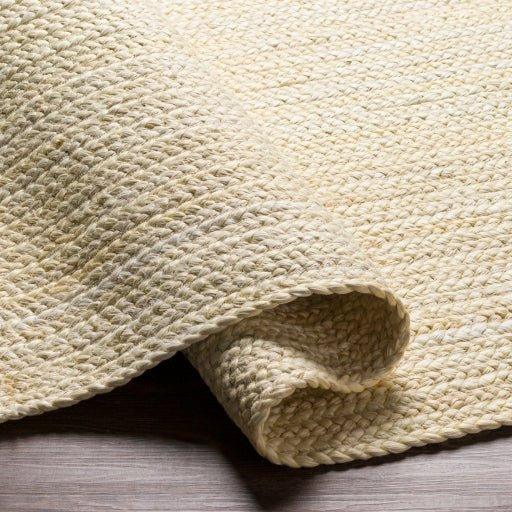 Cream Braided Jute Rug, Available in a Variety of Sizes - Rugs - The Well Appointed House