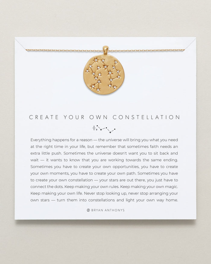 Create Your Own Constellation Necklace carded