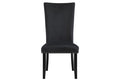 D03 - Velvet Dining Chair - Black
