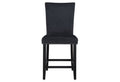 D04 - Velvet Bar Stool - Black