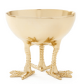 Daphne Bowl With Brass Finish - Decorative Bowls - The Well Appointed House