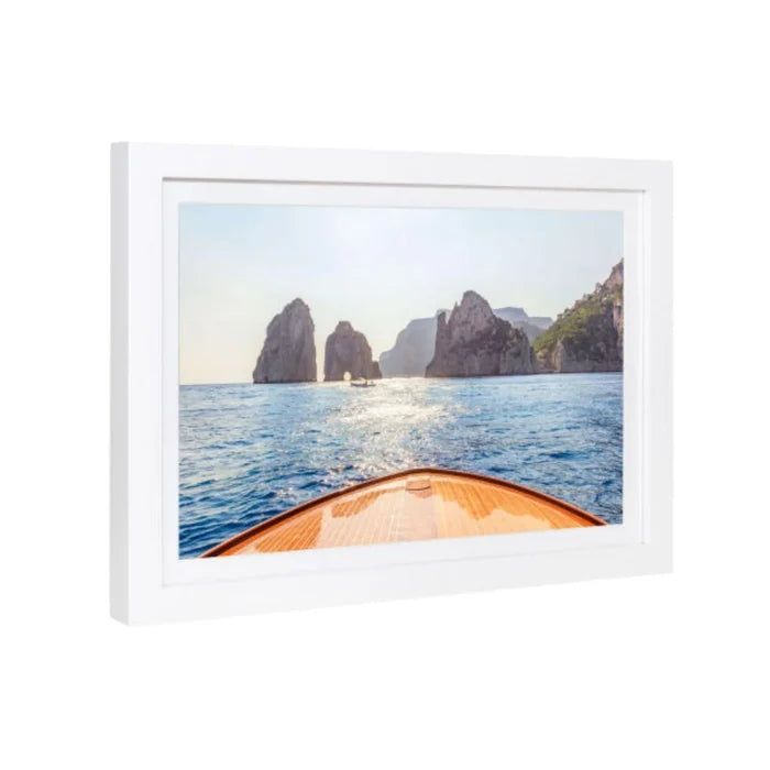 Day Trip, Capri Mini Framed Print by Gray Malin - Photography - The Well Appointed House