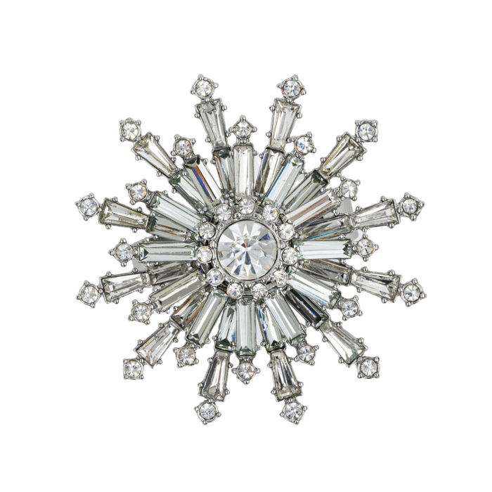 Dazzling Snowflake Napkin Rings, Set of Four - The Well Appointed House