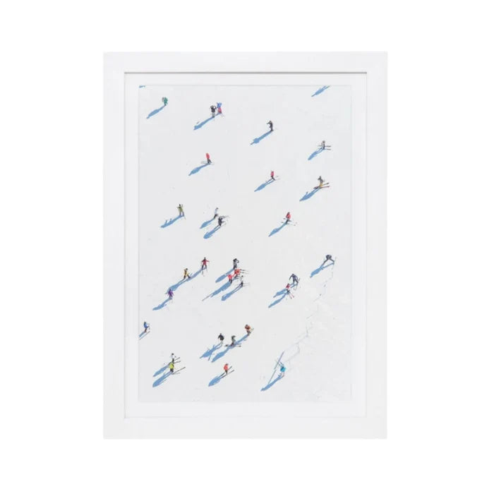 Deer Valley Skiers Mini Framed Print by Gray Malin - Photography - The Well Appointed House