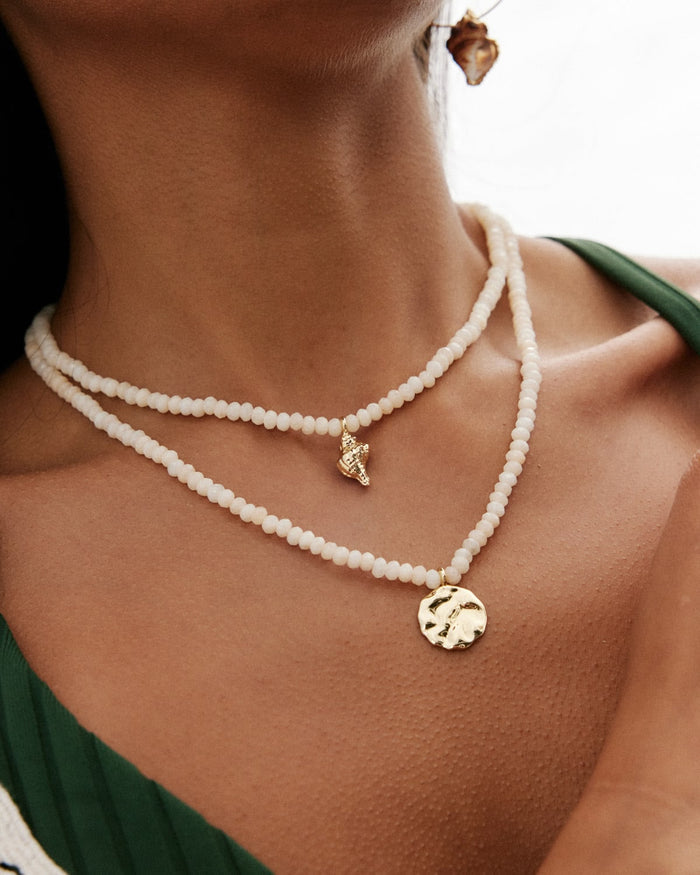Bryan Anthonys Depth Beaded Necklace On Model