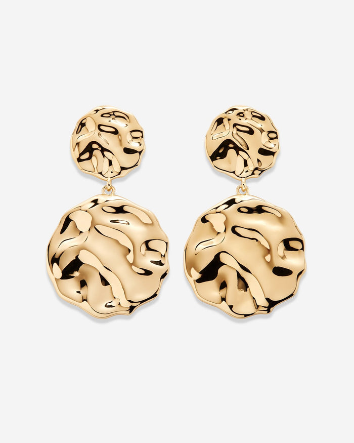 Bryan Anthonys Gold Depth Statement Earrings