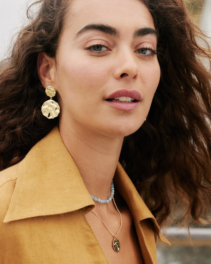 Bryan Anthonys Depth Statement Earrings On Model