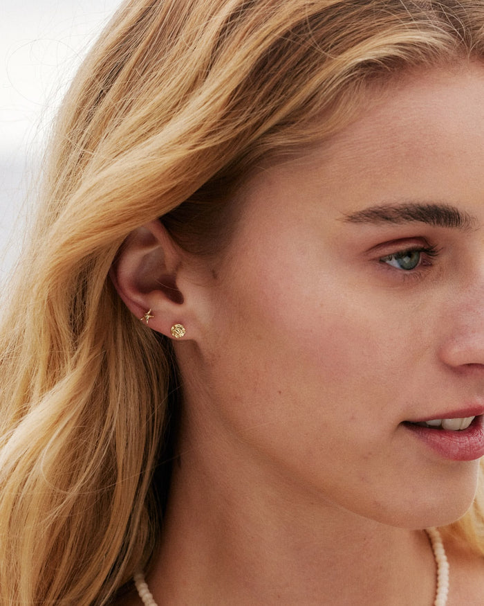 Bryan Anthonys Depth Stud Earrings On Model