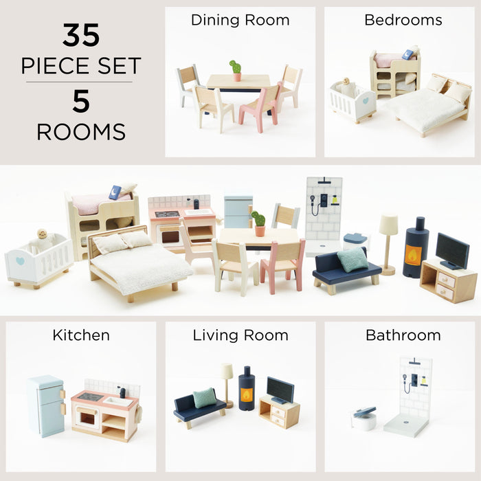 Dollhouse Furniture Set - The Well Appointed House