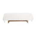 Double Eyelet Border Tablecloth in Ivory - Tablecloths - The Well Appointed House