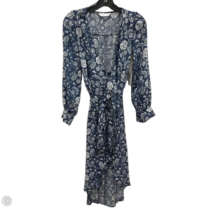 Dress Casual Maxi By Lc Lauren Conrad In Blue, Size: Xs