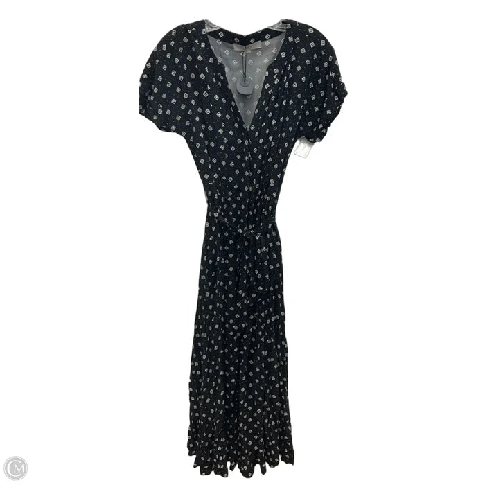 Dress Casual Maxi By Loft In Black & White, Size: S