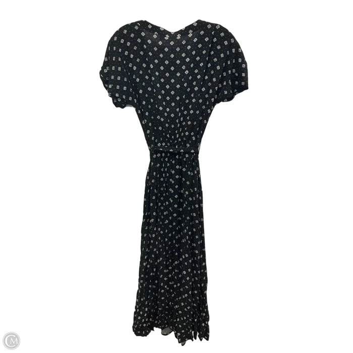 Dress Casual Maxi By Loft In Black & White, Size: S