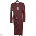 Dress Casual Maxi By Michael Stars In Maroon, Size: S