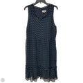 Dress Casual Midi By Loft In Blue, Size: Xl