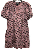 Dress Casual Midi By Madewell In Black & Purple, Size: S