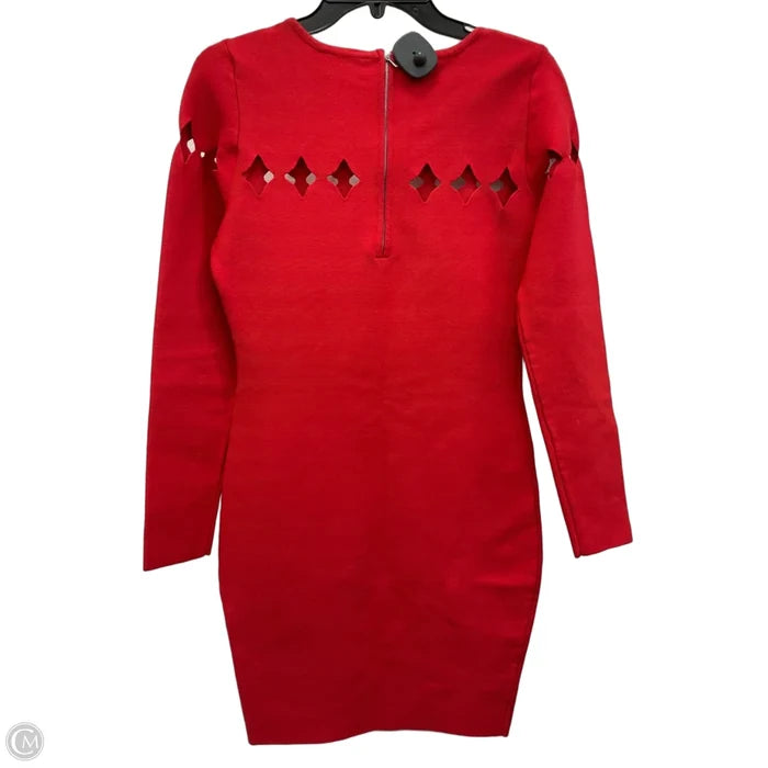 Dress Designer By Milly In Red, Size: 4
